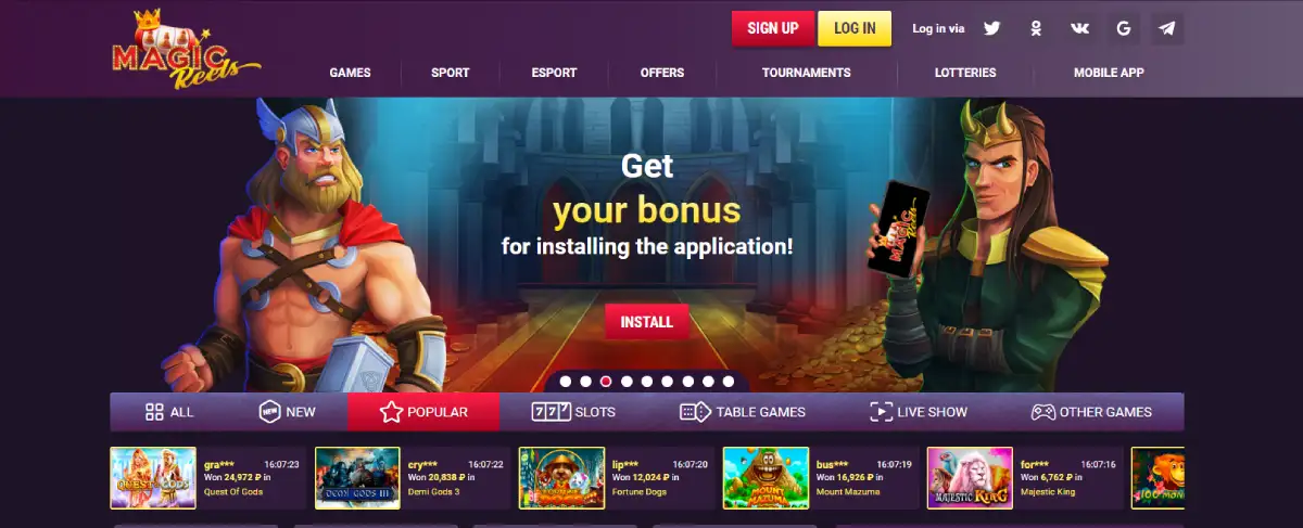 Magic Reels Casino UK